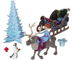 Mattel Adventní kalendář Frozen (Ledové Království) s mini panenkami