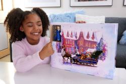 Mattel Adventní kalendář Frozen (Ledové Království) s mini panenkami