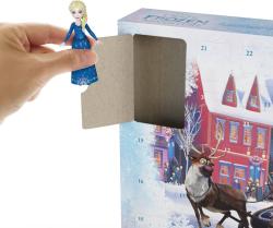 Mattel Adventní kalendář Frozen (Ledové Království) s mini panenkami