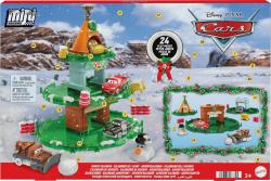 Mattel Adventní kalendář Cars (Auta) s mini autíčky 24 okének s překvapením