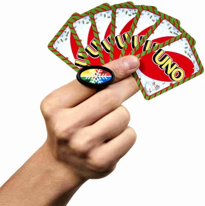 Mattel Adventní kalendář rozkládací hra UNO karty s doplňky
