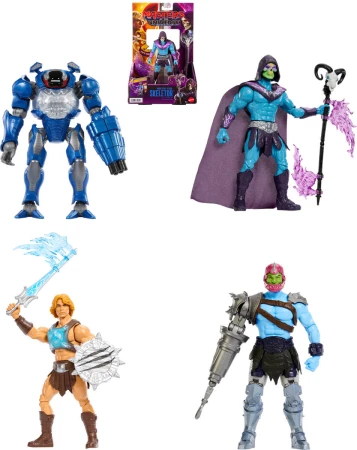 Mattel Akční figurka kloubová s akcí Masters of the Universe 4 druhy
