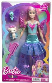 Mattel BRB Barbie a dotek kouzla panenka Malibu set s doplňky