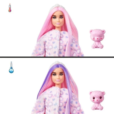 Mattel BRB Barbie Cutie Reveal bábika zvieratko v preobleku pastelová 4 druhy