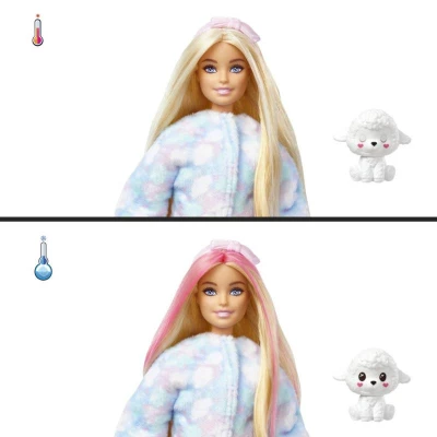 Mattel BRB Barbie Cutie Reveal bábika zvieratko v preobleku pastelová 4 druhy