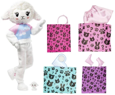 Mattel BRB Barbie Cutie Reveal bábika zvieratko v preobleku pastelová 4 druhy