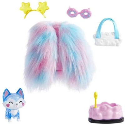 Mattel BRB Barbie Extra mazlíček zvířátko set s módními doplňky 3 druhy