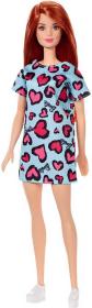 Mattel BRB Barbie fashion panenka letní šaty se srdíčky různé druhy