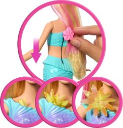 Mattel BRB Barbie kouzelná květinová mořská víla panenka blondýnka