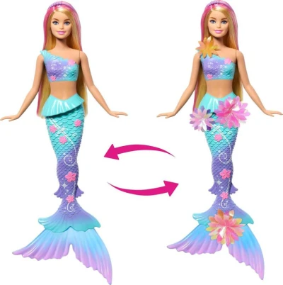 Mattel BRB Barbie kouzelná květinová mořská víla panenka blondýnka