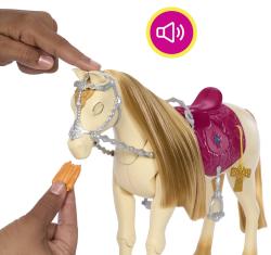 Mattel BRB Barbie Kůň Tornádo mrkací tančící na baterie Zvuk