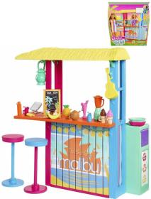 Mattel BRB Barbie Love ocean Plážový bar herní set plast