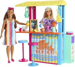 Mattel BRB Barbie Love ocean Plážový bar herní set plast