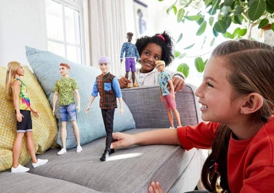 Mattel BRB Barbie panák trendy model Ken 32cm módní obleček