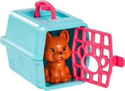 Mattel BRB Barbie panenka Chelsea veterinářka set se zvířátky a doplňky