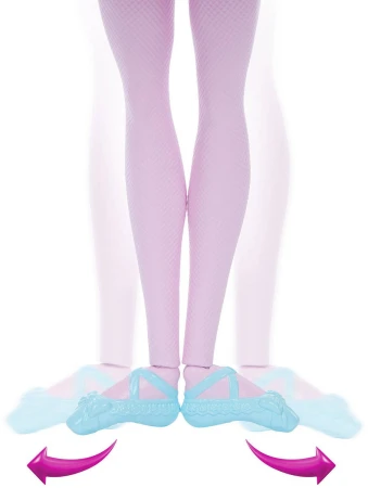 Mattel BRB Barbie Panenka Malibu v louskáčku baletka s měnící se sukní