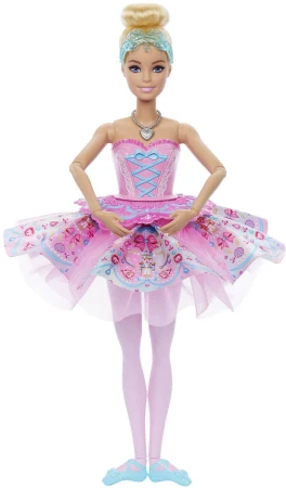 Mattel BRB Barbie Panenka Malibu v louskáčku baletka s měnící se sukní
