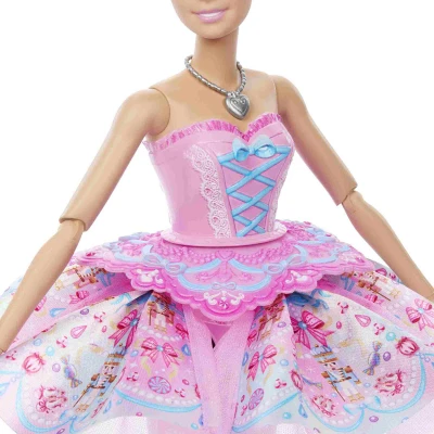 Mattel BRB Barbie Panenka Malibu v louskáčku baletka s měnící se sukní