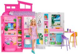 Mattel BRB Herní set domek s příslušenstvím + panenka Barbie