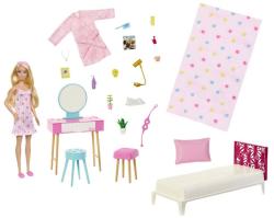 Mattel BRB Ložnice herní set panenka Barbie s doplňky