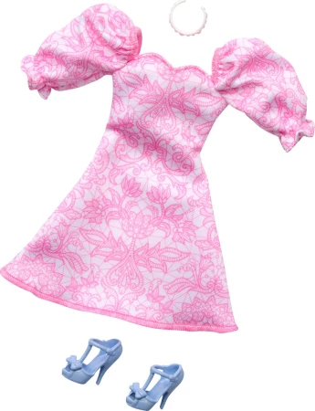 Mattel BRB Módní set obleček pro panenku Barbie 4 druhy