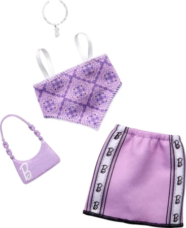 Mattel BRB Módní set obleček pro panenku Barbie 4 druhy