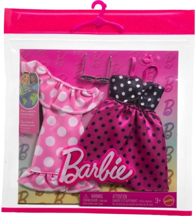 Mattel BRB Oblečky pro panenku Barbie 2ks s doplňky 6 druhů