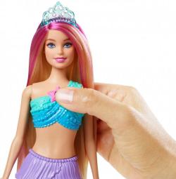 Mattel BRB Panenka Barbie mořská panna blikající na baterie Světlo
