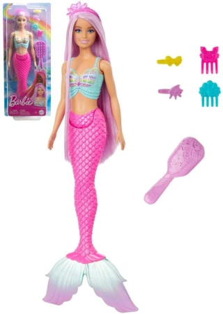 Mattel BRB Panenka Barbie mořská panna dlouhé vlasy set s doplňky