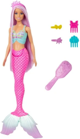Mattel BRB Bábika Barbie morská víla dlhé vlasy set s doplnkami