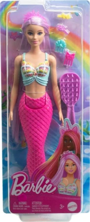 Mattel BRB Bábika Barbie morská víla dlhé vlasy set s doplnkami