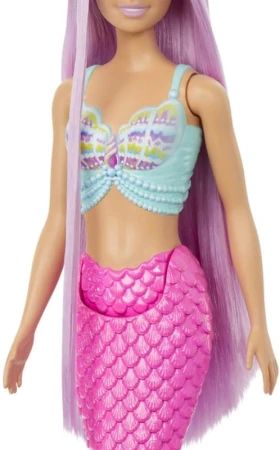 Mattel BRB Bábika Barbie morská víla dlhé vlasy set s doplnkami