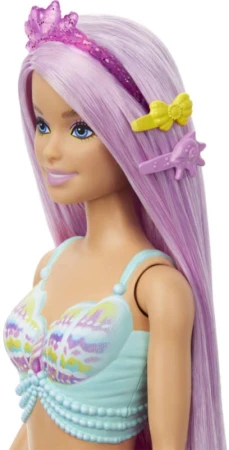 Mattel BRB Bábika Barbie morská víla dlhé vlasy set s doplnkami