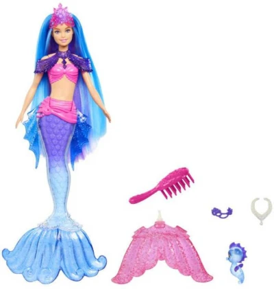 Mattel BRB Panenka Barbie mořská panna Malibu / Brooklyn 2 druhy