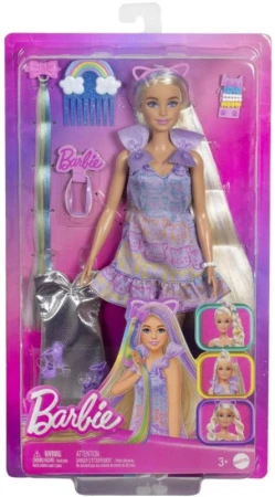 Mattel BRB Panenka Barbie parádnice kadeřnický set s doplňky