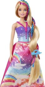 Mattel BRB Panenka Barbie princezna s barevnými vlasy s nástrojem a doplňky