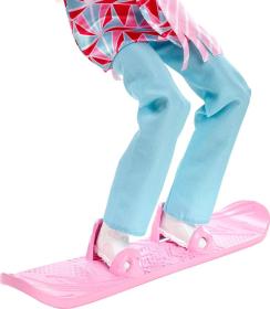 Mattel BRB Panenka Barbie zimní sporty 4 druhy