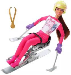 Mattel BRB Panenka Barbie zimní sporty 4 druhy