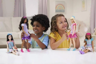 Mattel BRB Panenka moje první Barbie set s doplňky 4 druhy
