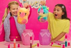 Mattel BRB Plyšák zvířátko s barvičkami kreativní set batikování 3 druhy