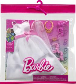 Mattel BRB Slavnostní obleček pro panenku Barbie nevěsta