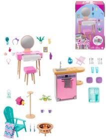 Mattel BRB Stylový nábytek herní set doplněk k panenkám Barbie Mattel BRB Stylový nábytek herní set doplněk k panenkám Barbie