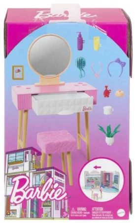Mattel BRB Štýlový nábytok herný set doplnok k bábikám Barbie