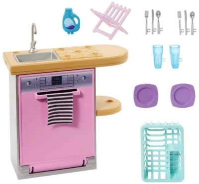 Mattel BRB Štýlový nábytok herný set doplnok k bábikám Barbie