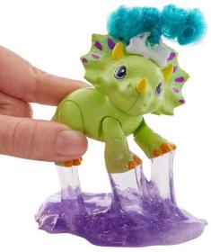 Mattel Cave Club dino zvířátko herní set se slizem a doplňky 4 překvapení plast
