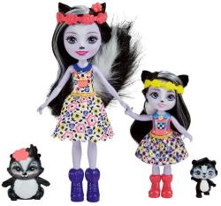 Mattel Enchantimals herní set panenka + sestřička se 2 zvířátky 5 druhů