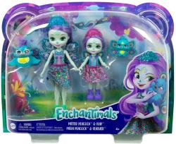 Mattel Enchantimals herní set panenka + sestřička se 2 zvířátky 5 druhů