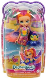 Mattel Enchantimals set panenka 15cm + zvířátko 7 druhů
