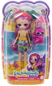 Mattel Enchantimals set panenka 15cm + zvířátko 7 druhů