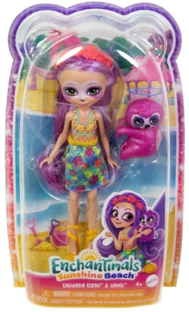 Mattel Enchantimals set panenka 15cm + zvířátko 7 druhů
